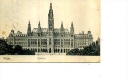 WIEN VIENNE Rathaus 1908 - Belvédère
