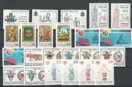 Vatican: Année 1978 ** (651/ 665 ) - Années Complètes