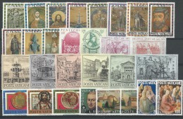 Vatican: Année 1975** (582/ 610) - Années Complètes