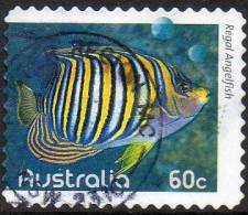 Australia 2010 Fishes Of The Reef 60c Regal Angelfish Perf 11 Used - Gebruikt