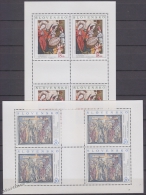 Slovakia - Slovaquie 2000 Yvert 332-33 Art, Paintings - Sheetlets - MNH - Unused Stamps