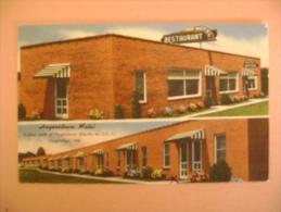 CP AMERIQUE - MARYLAND - HAGERSYOWN - HAGERSTOWN MOTEL  - ECRITE EN 1955 - Hagerstown