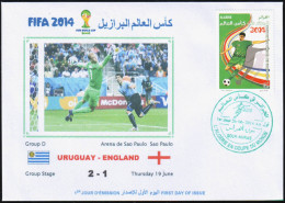 ALGERIE ALGERIA ALGERIEN ARGELIA - 2014 - BRAZIL FIFA World Cup Football - Uruguay Vs England Fußball-WM - 2014 – Brasilien