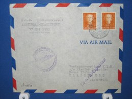 FFC First Flight 085 Amsterdam - Klagenfurt Oostenrijk 1953 - A408a (nr.Cat DVH) - Altri & Non Classificati