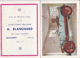 SAULCHERY                                Boucherie Blanchard - Kleinformat : 1961-70