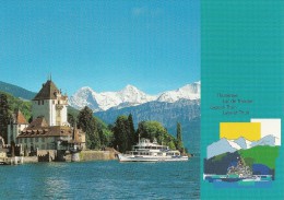 Suisse 2003 Carte Postale : Lac De Thoune Sans Oblitération - Thoune / Thun