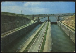 Constanta-Cernavoda-Architecture-Danube-Black Sea Channel-Flood Gate-Sluice Gate From Cernavoda-unused,perfect Shape - Invasi D'acqua & Impianti Eolici