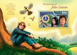 Maldives. 2015 John Lennon. (108b) - Singers