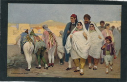 ETHNIQUES ET CULTURES - AFRIQUE DU NORD - TUNISIE - JUDAISME - JEWS - Promenade De Juifs - Edit. R & J. D. - Afrique