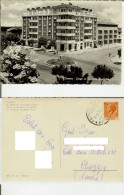 Faenza (Ravenna): Largo Ex Barriera Garibaldi. Cartolina FG B/n Vg 1954 (animata, Concorso Nazionale Ceramica) - Faenza