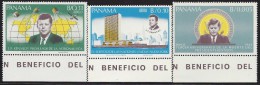 PANAMA PRES. JOHN F. KENNEDY Sc 473-473B MNH 1966 - Kennedy (John F.)