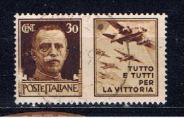 I+ Italien 1944 Mi 25 Flugzeuge - Propagande De Guerre