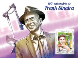 Guinea Bissau. 2015 Frank Sinatra. (113b) - Singers