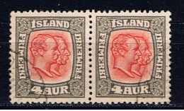 IS+ Island 1915 Mi 78 Könige (1 Briefmarke, 1 Stamp, 1 Timbre !!!) - Gebraucht