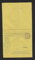 Danzig Privatpost 1887 Hansa-Zettel - Private & Local Mails