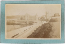 ABERYSTWYTH  -  THE  COLLEGE  -  1907  -   CARTE  PHOTO  - - Cardiganshire