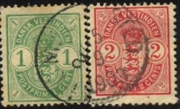 Danish Antilles. 1900. YT 16-17. - Denmark (West Indies)