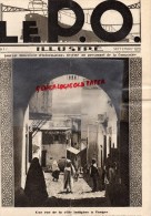 MAROC-TANGER- REVUE LE P.O. ILLUSTRE- N° 5- SEPT. 1929-MARCHE DE TOURS DUBREUIL-AX LES THERMES -RIPOLL- EYZIES - Chemin De Fer & Tramway