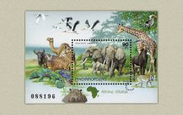 Hungary 1997. Animals Of Africa Sheet MNH (**) Michel: Bl. 242 / 2.80 EUR - Nuevos