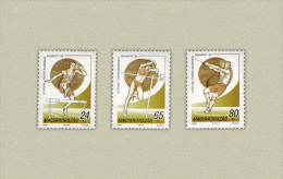 Hungary 1998. Athletics Set MNH (**) Michel: 4508-4510 / 2.50 EUR - Nuevos