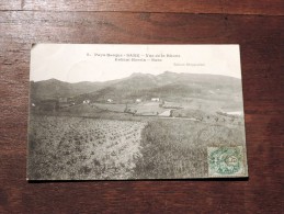 Carte Postale Ancienne : SARE : Vue De La Rhune , En 1907 - Sare