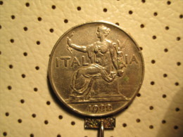 ITALY 1 Lira 1922   # 6 - 1900-1946 : Victor Emmanuel III & Umberto II