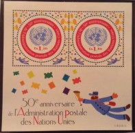 United Nations Geneva  MNH** 2001 Mi # Block 16 - Unused Stamps