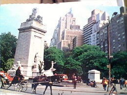 USA NEW YORK CENTRAL PARK HORSEDRAWN CARROZZA CAVALLO HORSE    V1977  ER14328 - Parques & Jardines