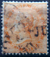 BRITISH INDIA 1865 2as Queen Victoria Used SG62 CV£2.75 Watermark : Elephant's Head - 1858-79 Kolonie Van De Kroon