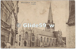 WAEREGHEM - De Kerk - L'église (animée) - Waregem