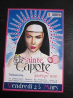 Brochure 16 Pages : Sainte Capote Protège Nous, Aides , Toulouse, 2003 - Medicina & Salute