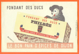 Buvard Philbée - Le Bon Pain D'epices De Dijon - Pan Di Zenzero