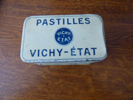 Boite  En Fer :Pastilles VICHY-ETAT - Boîtes