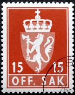 Norway   Minr.111   (O)  ( Lot A 695 ) - Dienstmarken