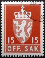 Norway   Minr.111   (O)  ( Lot A 697 ) - Dienstmarken