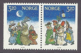 Norge / Norway 1991 - Chistmas, Noel, Navidad, Natale, MNH - Neufs