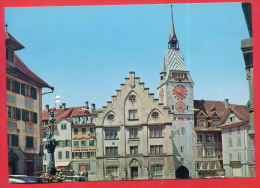 162993 / ZUG - KOLINPLATZ UND ZYTTURM . MONUMENT  - Switzerland Suisse Schweiz Zwitserland - Zug