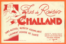Buvard  Jus De Raisin Challand à Nuits Saint Georges - Lebensmittel