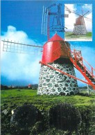 ACORES CARTE MAXI NUM.YVERT 482 MOULIN - Maximumkaarten