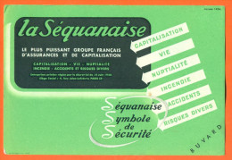 Buvard  La Sequanaise - Banque & Assurance