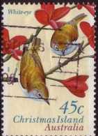 1996 - Christmas Island Birds 45c WHITE-EYE Stamp FU - Christmas Island