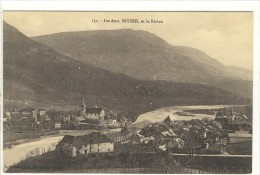 Carte Postale Ancienne Seyssel - Les Deux Seyssel Et Le Rhône - Seyssel