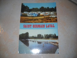 CP SAINT GERMAIN LAVAL Camping Caravanes Citroen DS Piscine - Saint Germain Laval