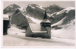 Kirche  In Sertig Dorfli - Dorf