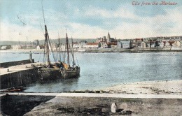 CPA   -   ELIE  FROM  THE  HARBOUR - Fife