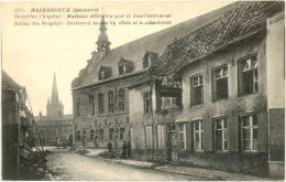 59/ CPA - Hazebrouck - Bombardé - Derriere L'Hopital - Hazebrouck