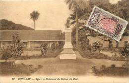 Ref E588- Guinée - Conakry - Square Et Monument Du Docteur Le Moal  - Carte Bon Etat - - Guinée Française