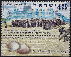 ISRAEL TEL AVIV LAND LOTTERY CENT. Sc 1714 MNH 2008 - Unused Stamps (with Tabs)