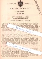 Original Patent - Otto Schneider In Barop , 1902 , Flüssigkeitspuffer Für Ventile !!! - Dortmund