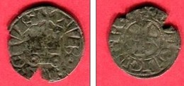 DENIER  (CI 184) TB  19 - 1226-1270 Lodewijk IX De Heilige